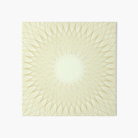 Abstract Mandala 89 Art Board Print