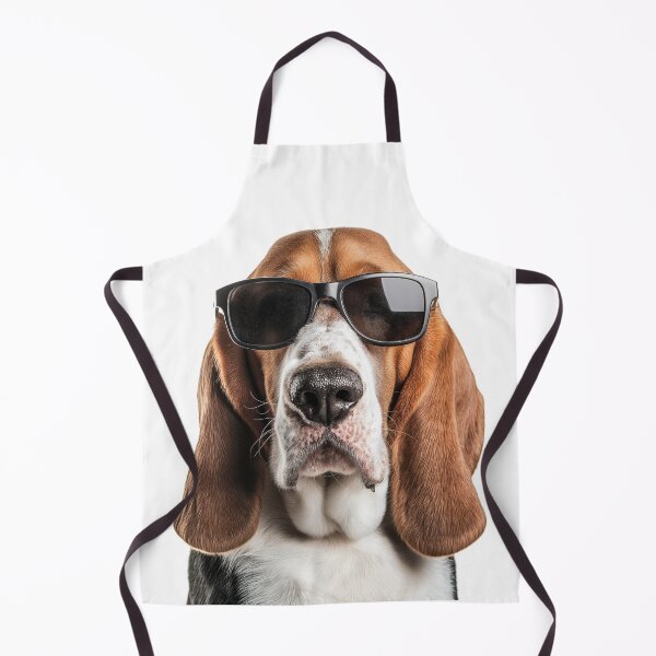 Item preview, Funny cool Basset Hound Dog wearing sunglasses designed and sold by LazyOwlStore.