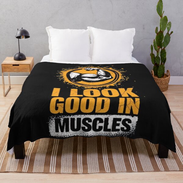 Item preview, I look good in muscles designed and sold by BugiDesignArt.