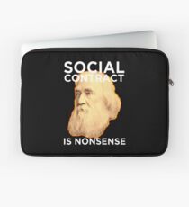 Lysander Spooner Social Contract Laptop Sleeve