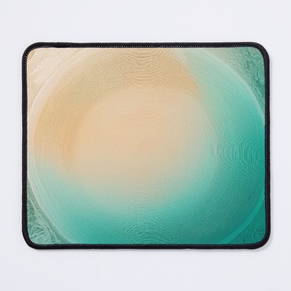 Item preview, Beige to Teal Concentric Circles 1 designed and sold by SparroCreative.