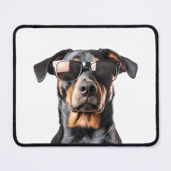 Item preview, Funny cool Beauceron Dog wearing sunglasses designed and sold by LazyOwlStore.