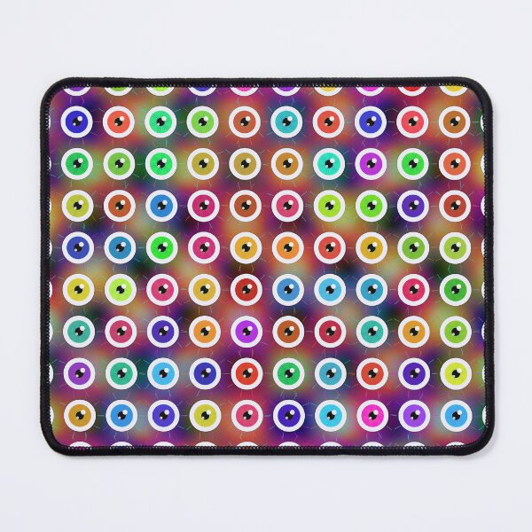 Item preview, Art Nouveau Styles Halloween Party Eyes Pattern designed and sold by Codingart9.