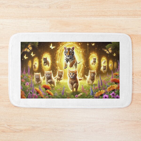Item preview, cat portals 2025 tileartwork designed and sold by tileartwork.