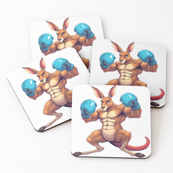 Item preview, Boxing Kangaroo designed and sold by Donna Venables.