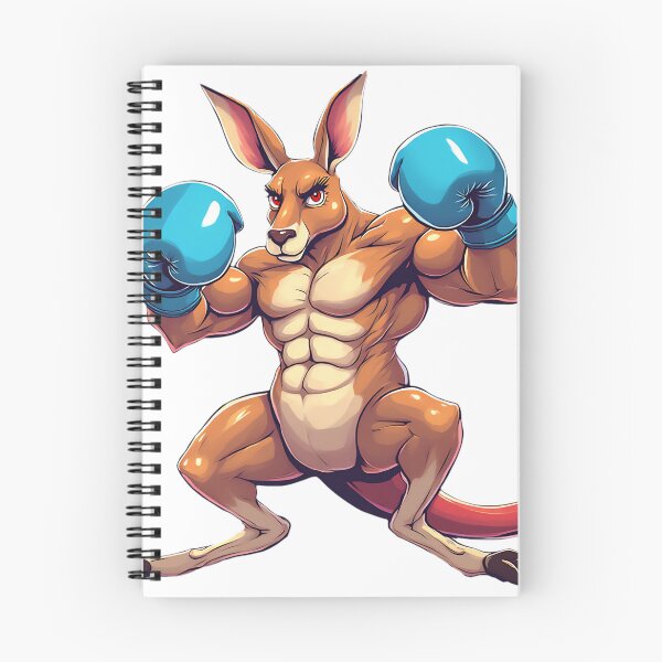 Item preview, Boxing Kangaroo designed and sold by Donna Venables.