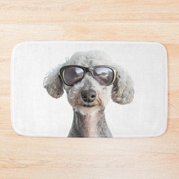 Item preview, Funny cool Bedlington Terrier Dog wearing sunglasses designed and sold by LazyOwlStore.