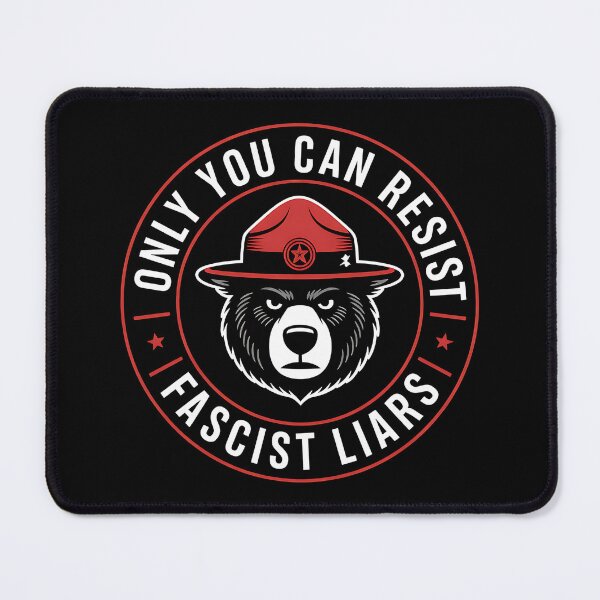 Item preview, Only You Can Resist Fascist Liars - The ideal present for conscious, courageous, and free-thinking individuals who oppose propaganda, fight for the truth, and value freedom. designed and sold by ZyziowskyArt.