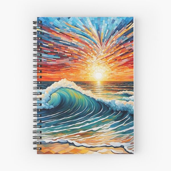 Item preview, Abstract mosaic beach art designed and sold by JackFreestone.