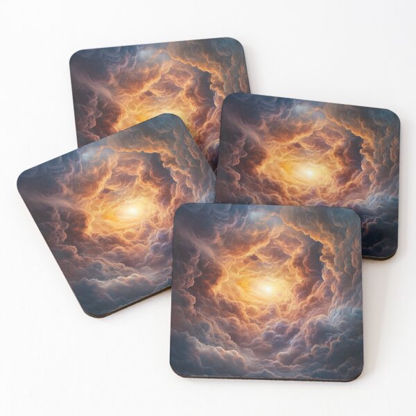Item preview, Radiant Path: Colorful Clouds to the Light designed and sold by gods-art-25.