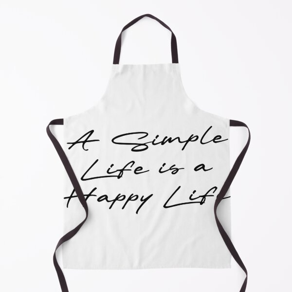 Item preview, A Simple Life is a Happy Life designed and sold by Ninjacatoff.