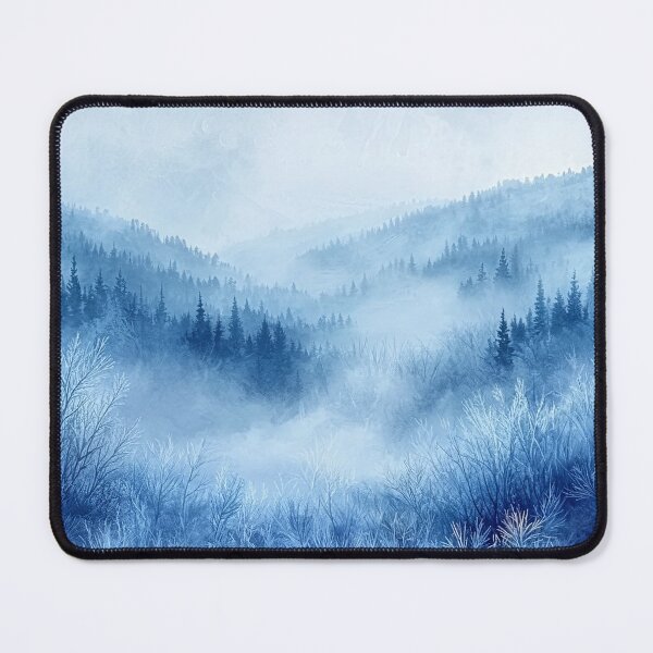 Item preview, Blue Misty Mountain 1 designed and sold by SparroCreative.
