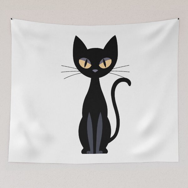 Item preview, Gothic style black cat designed and sold by AFernandesDSG.