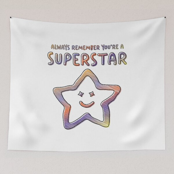 Item preview, You're A Superstar - Doodle designed and sold by Whimsical  Thinker.