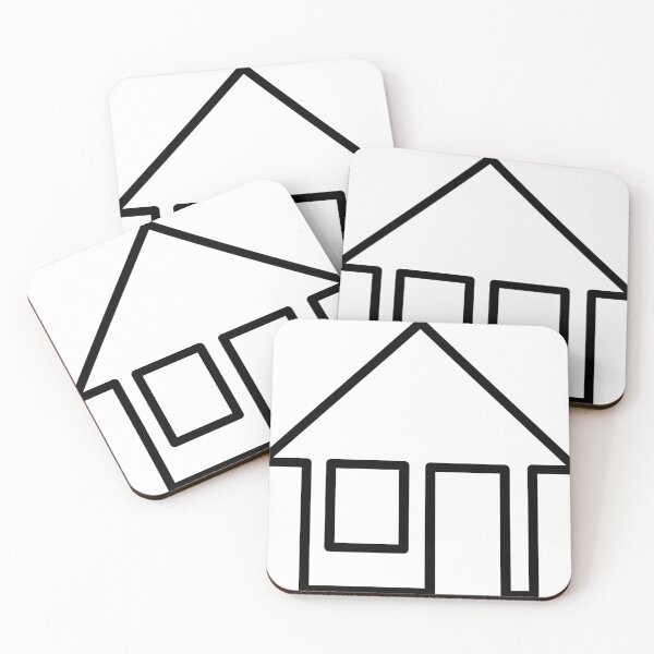 Item preview, Minimalist House Icon – Simple and Modern Home Design designed and sold by MCre8ive.