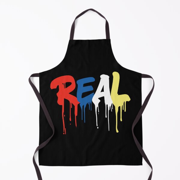 Item preview, Colourful "REAL" Typography Art designed and sold by StyleTee11.