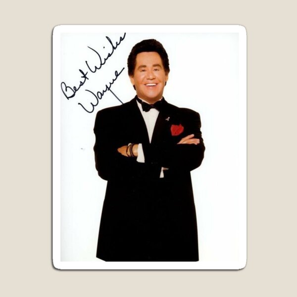 Item preview, wayne newton Signed designed and sold by Estiny-1993.