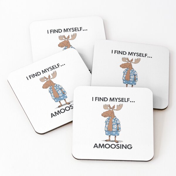 Item preview, Moose, nature, Hawaiian, vacation, funnyfits70, Humor, Funny, retro, vintages, funny quotes, animal humor, designed and sold by FunnyFits70.