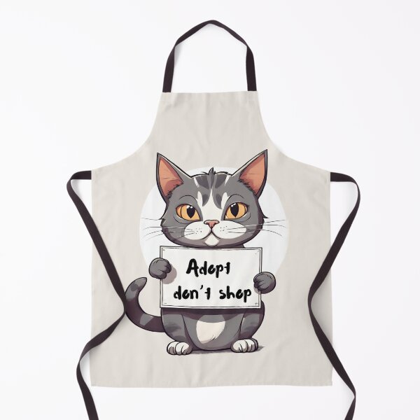 Item preview, Adopt don't shop designed and sold by Purple Fabric.