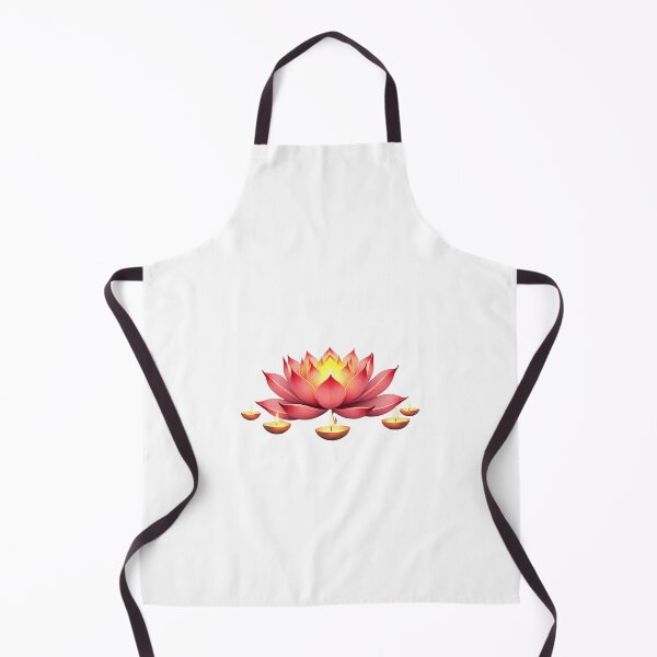 Item preview,  spiritual art,  lovely lotus flower with glowing candle designed and sold by nicnacc.