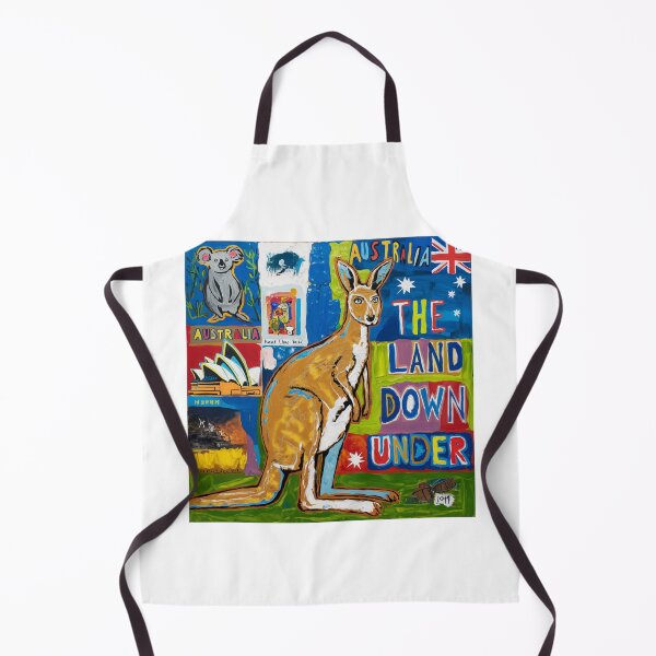 Item preview, Hopping Through the Land Down Under, Australia, Kangaroo, funnyfits70, Humor, Funny, retro, vintages, funny quotes, animal humor, designed and sold by FunnyFits70.