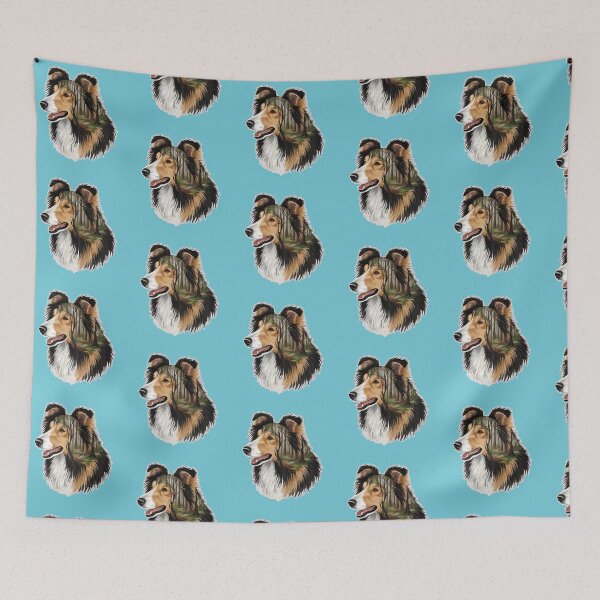 Item preview, Forest Silhouette of a Rough Collie designed and sold by GoodyPaws.