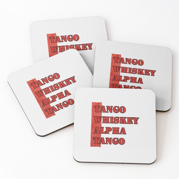 Item preview, Tango Whiskey Alpha Tango - Red designed and sold by ClanRaeDesign.