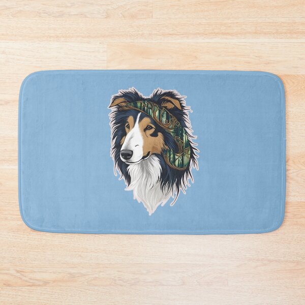 Item preview, Forest Silhouette of a Rough Collie designed and sold by GoodyPaws.