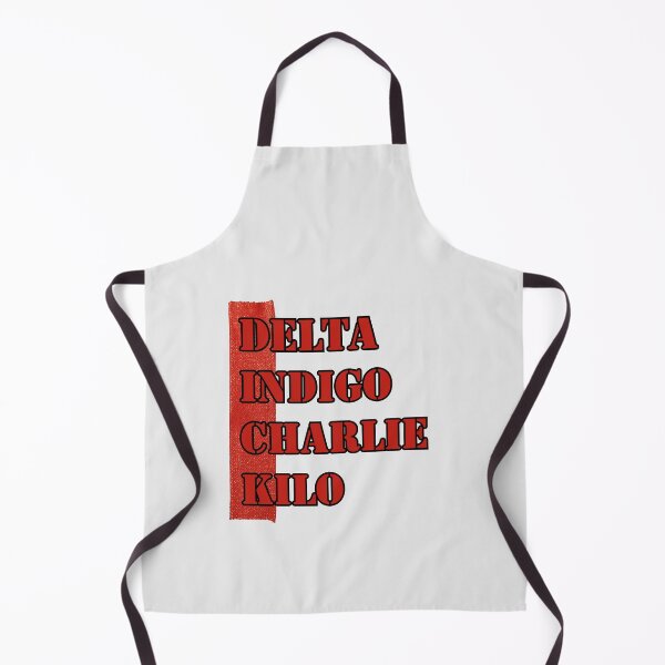 Item preview, Delta Indigo Charlie Kilo - Red designed and sold by ClanRaeDesign.