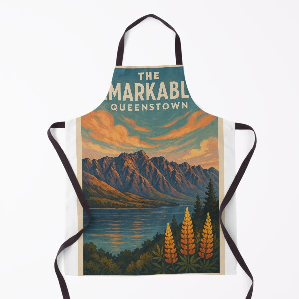 Item preview, Sunset Over The Remarkables Mountain Range in Queenstown designed and sold by Places On Earth.