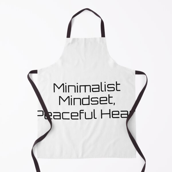 Item preview, Minimalist Mindset, Peaceful Heart designed and sold by Ninjacatoff.