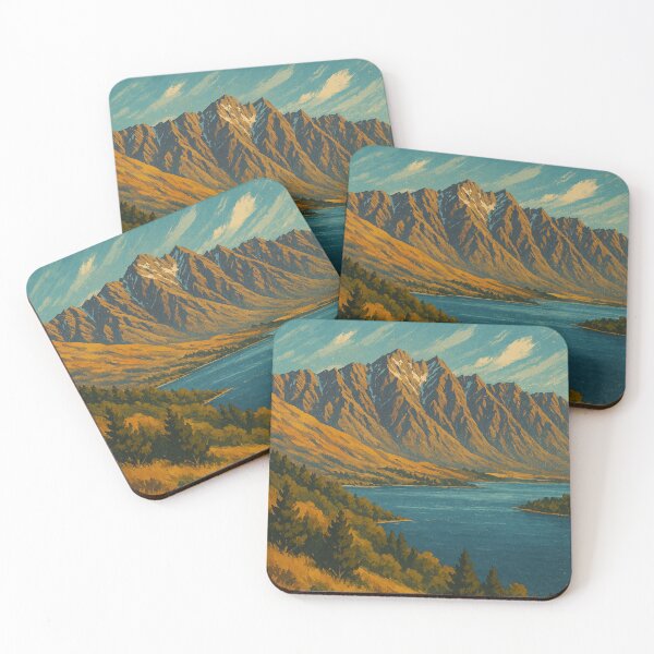 Item preview, The Remarkables Mountain Range in Queenstown designed and sold by Places On Earth.