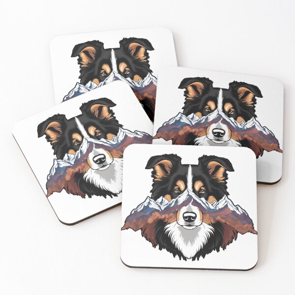 Item preview, Mountain Silhouette of a Rough Collie designed and sold by GoodyPaws.