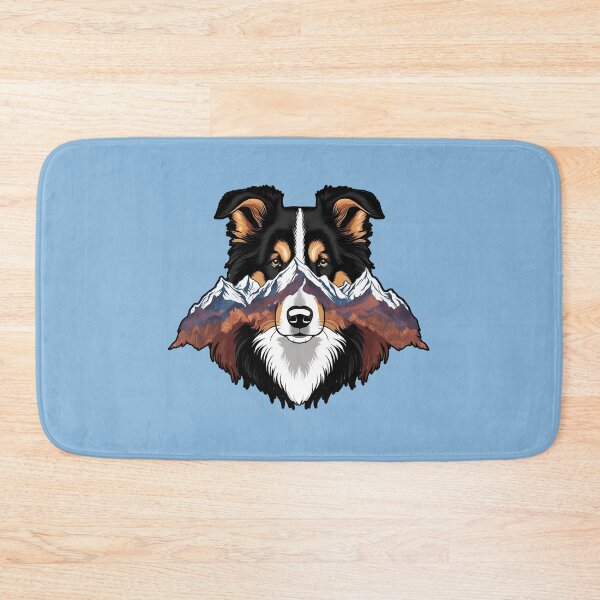 Item preview, Mountain Silhouette of a Rough Collie designed and sold by GoodyPaws.
