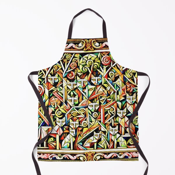 Item preview, cubism cats 2025 tileartwork designed and sold by tileartwork.