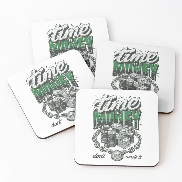 Item preview, Time is Money Illustration designed and sold by StyleTee11.
