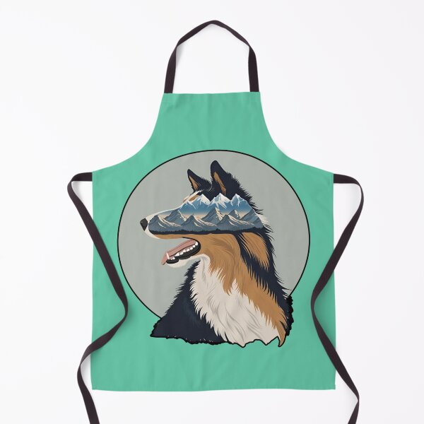 Item preview, Mountain Silhouette of a Rough Collie designed and sold by GoodyPaws.