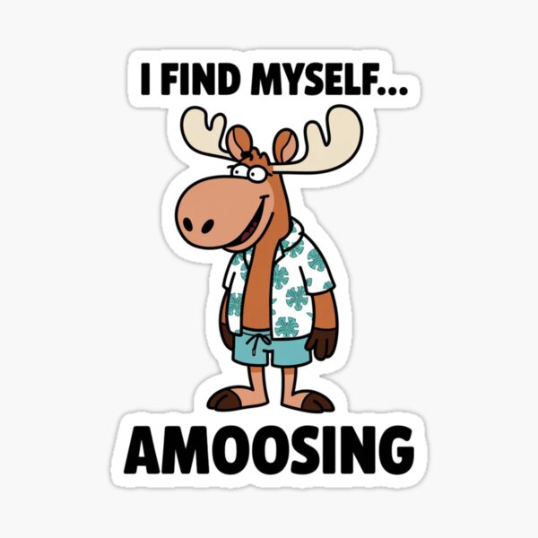 Item preview, Moose, nature, Hawaiian, vacation, funnyfits70, Humor, Funny, retro, vintages, funny quotes, animal humor, designed and sold by FunnyFits70.