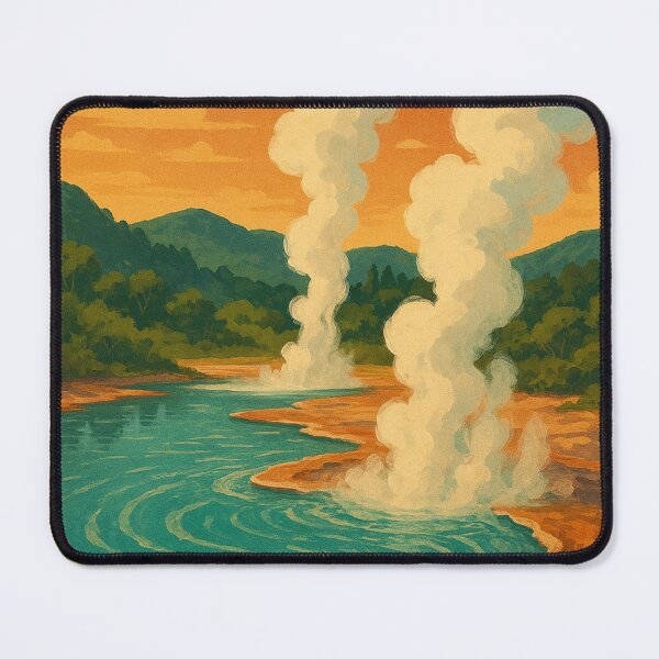 Item preview, Geothermal Pools in Rotorua, New Zealand designed and sold by Places On Earth.