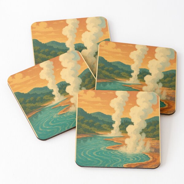 Item preview, Geothermal Pools in Rotorua, New Zealand designed and sold by Places On Earth.
