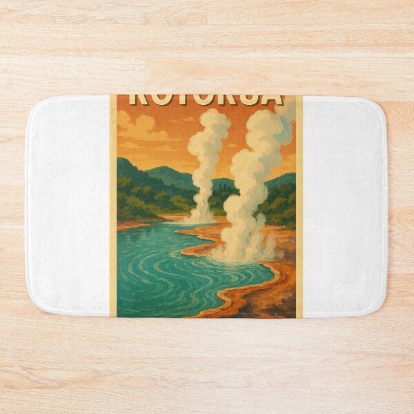 Item preview, Geothermal Pools in Rotorua, New Zealand designed and sold by Places On Earth.
