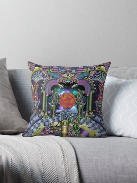 Trippy throw pillows sale