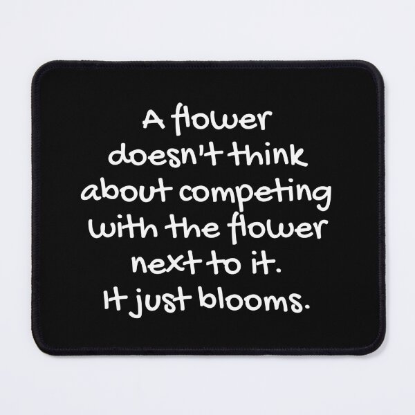 Item preview, Quote about life | positive quote | flower blooms designed and sold by ZenNature.