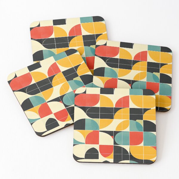 Item preview, Retro Geometric Pattern designed and sold by Jirka Svetlik, Studio Illuvision.