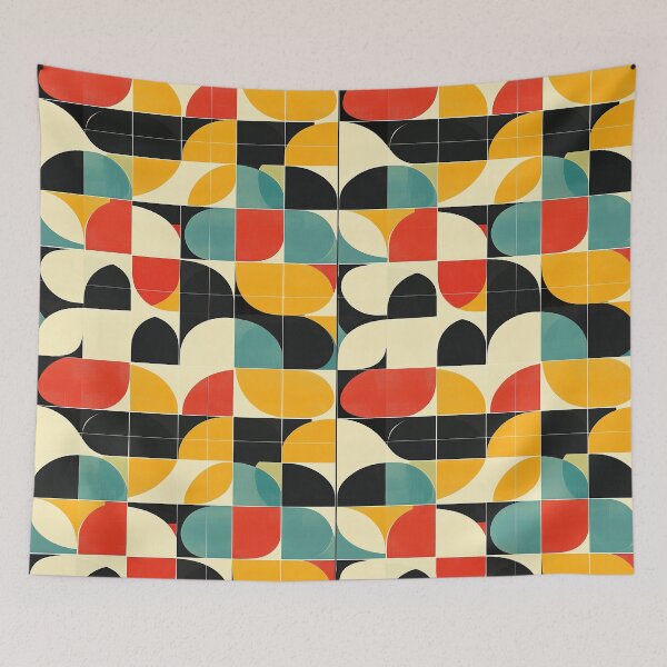 Item preview, Retro Geometric Pattern designed and sold by Jirka Svetlik, Studio Illuvision.
