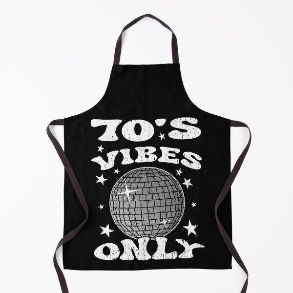 Item preview, 70's VIBES ONLY retro classic rock disco glam rock 70's music lovers 70's fans designed and sold by Jt41.