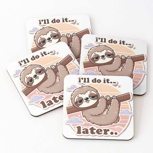 Item preview, A Cute Lazy Sloth designed and sold by Priyanshu-kaii.