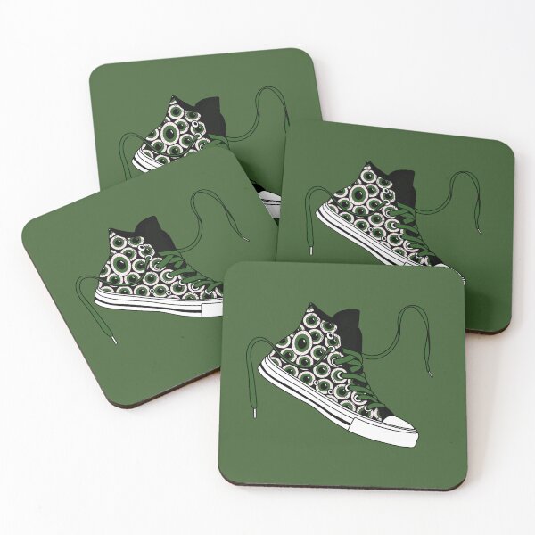 Item preview, Green eyes high tops designed and sold by MickeyEdwards.
