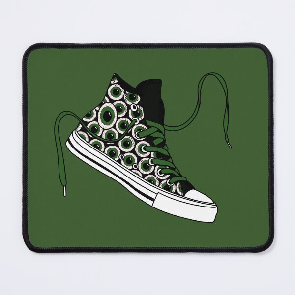 Item preview, Green eyes high tops designed and sold by MickeyEdwards.