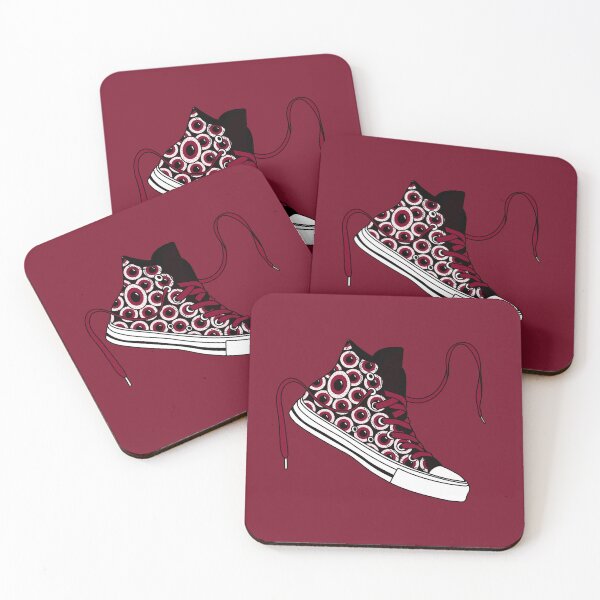 Item preview, Red eyes high tops designed and sold by MickeyEdwards.